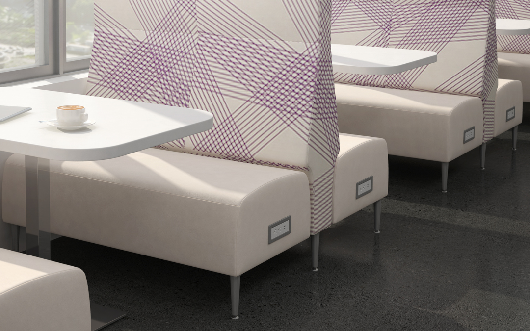 Elegant yet private furniture options include Zola Privacy line