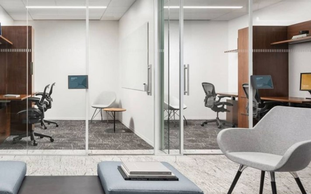 Converge and disperse: a new idea for office space 